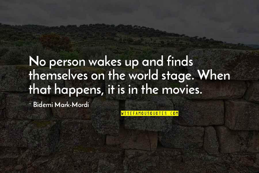 Portable Ultrasound Quotes By Bidemi Mark-Mordi: No person wakes up and finds themselves on Portable Ultrasound Quotes By Bidemi Mark-Mordi: No person wakes up and finds themselves on