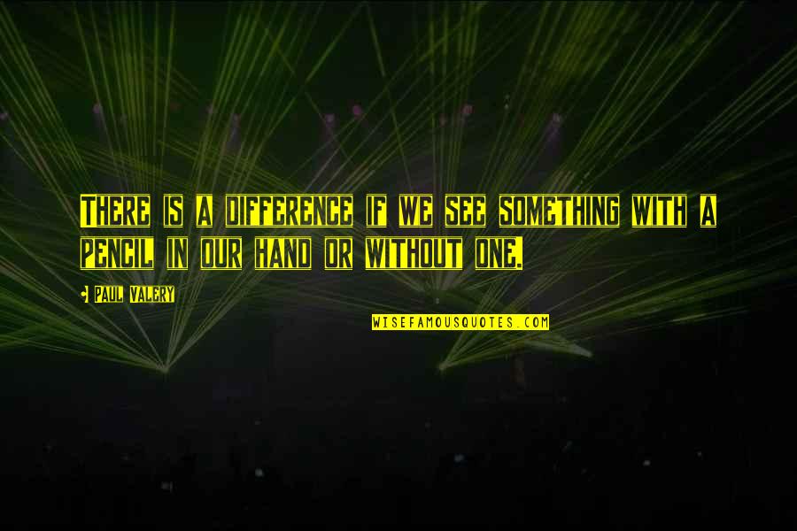 Portago Suites Quotes By Paul Valery: There is a difference if we see something