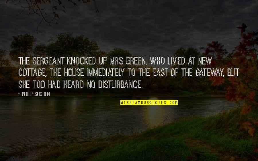 Portents Crossword Quotes By Philip Sugden: The sergeant knocked up Mrs Green, who lived Portents Crossword Quotes By Philip Sugden: The sergeant knocked up Mrs Green, who lived