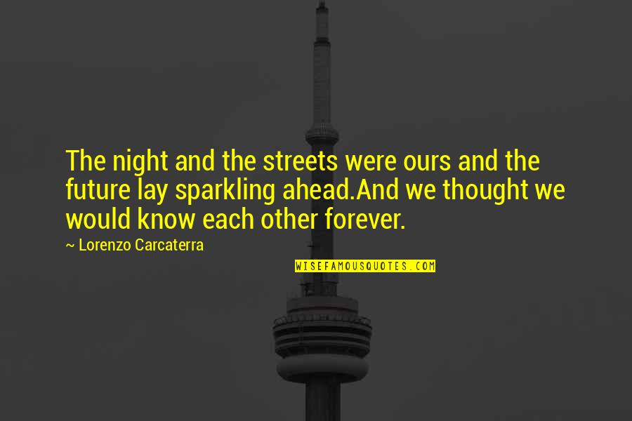 Portrait Of The Artist As A Young Man Chapter 5 Quotes By Lorenzo Carcaterra: The night and the streets were ours and Portrait Of The Artist As A Young Man Chapter 5 Quotes By Lorenzo Carcaterra: The night and the streets were ours and