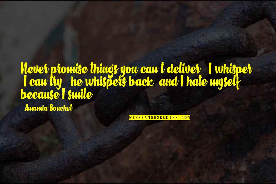 Poseidon Quotes By Amanda Bouchet: Never promise things you can't deliver," I whisper. Poseidon Quotes By Amanda Bouchet: Never promise things you can't deliver," I whisper.