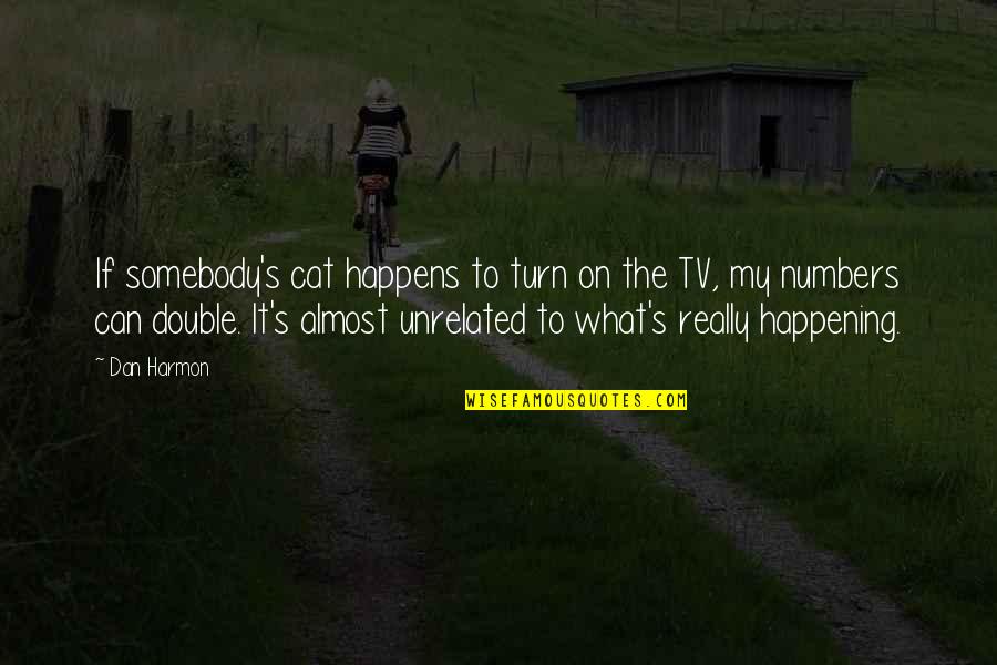 Positive Distractions Quotes By Dan Harmon: If somebody's cat happens to turn on the Positive Distractions Quotes By Dan Harmon: If somebody's cat happens to turn on the