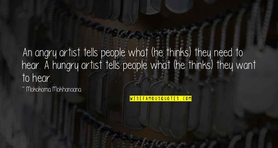 Potboilers Quotes By Mokokoma Mokhonoana: An angry artist tells people what (he thinks) Potboilers Quotes By Mokokoma Mokhonoana: An angry artist tells people what (he thinks)