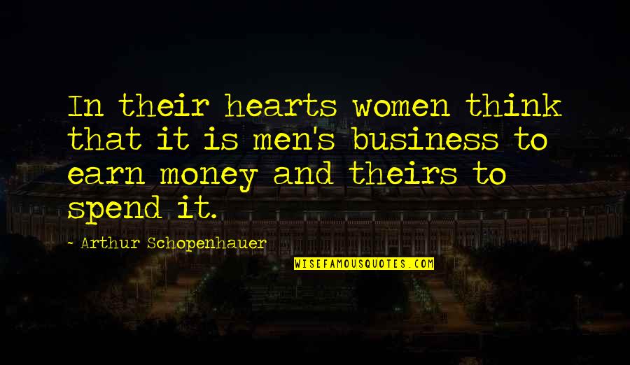 Pottinger Steel Quotes By Arthur Schopenhauer: In their hearts women think that it is