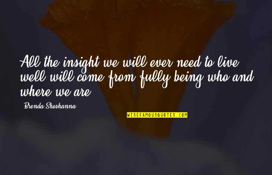 Poufy Balloon Quotes By Brenda Shoshanna: All the insight we will ever need to Poufy Balloon Quotes By Brenda Shoshanna: All the insight we will ever need to