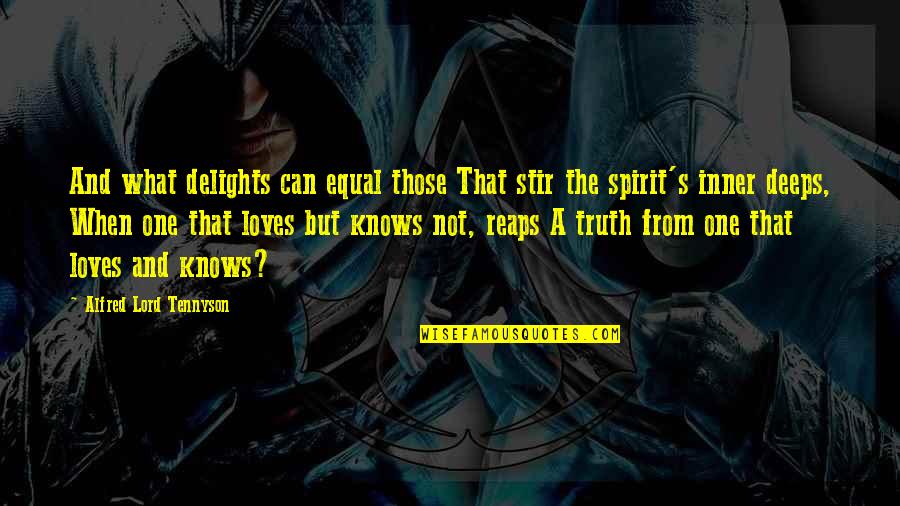 Poufy Quotes By Alfred Lord Tennyson: And what delights can equal those That stir Poufy Quotes By Alfred Lord Tennyson: And what delights can equal those That stir