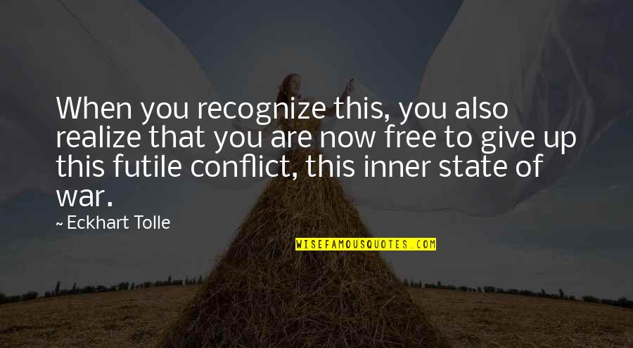 Poulterer A Christmas Quotes By Eckhart Tolle: When you recognize this, you also realize that Poulterer A Christmas Quotes By Eckhart Tolle: When you recognize this, you also realize that