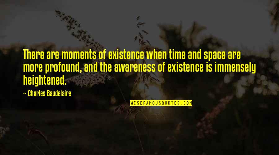Pousarguess Mongoose Quotes By Charles Baudelaire: There are moments of existence when time and Pousarguess Mongoose Quotes By Charles Baudelaire: There are moments of existence when time and