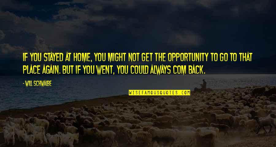 Power Of Full Engagement Tools Quotes By Will Schwalbe: If you stayed at home, you might not Power Of Full Engagement Tools Quotes By Will Schwalbe: If you stayed at home, you might not