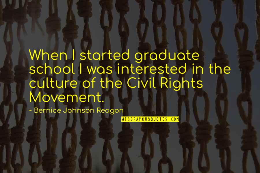 Poynter Institute Quotes By Bernice Johnson Reagon: When I started graduate school I was interested Poynter Institute Quotes By Bernice Johnson Reagon: When I started graduate school I was interested
