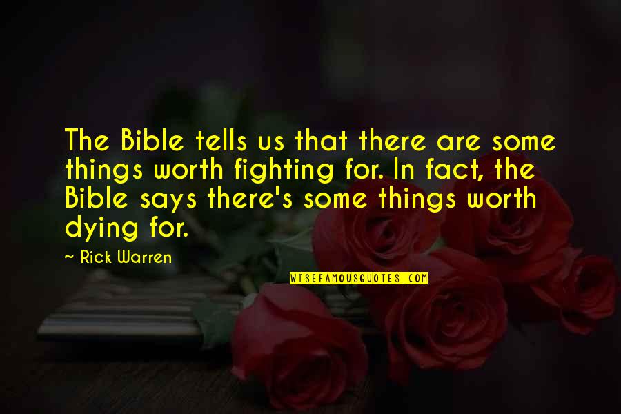 Pozen Marriage Quotes By Rick Warren: The Bible tells us that there are some