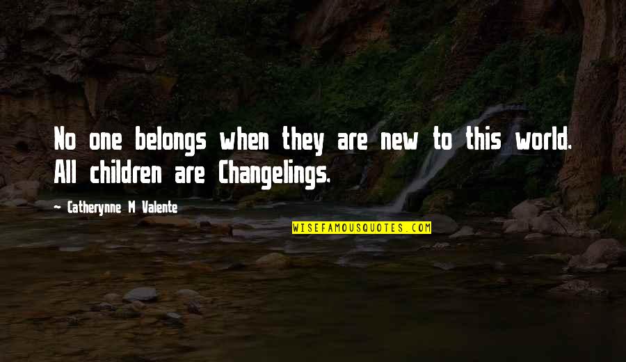 Ppc In Economics Quotes By Catherynne M Valente: No one belongs when they are new to Ppc In Economics Quotes By Catherynne M Valente: No one belongs when they are new to