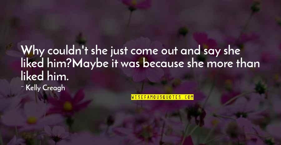Practical Magic Young Sally Owens Quotes By Kelly Creagh: Why couldn't she just come out and say Practical Magic Young Sally Owens Quotes By Kelly Creagh: Why couldn't she just come out and say