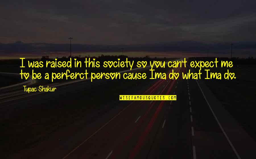 Pray And Hands Amen Quotes By Tupac Shakur: I was raised in this society so you Pray And Hands Amen Quotes By Tupac Shakur: I was raised in this society so you