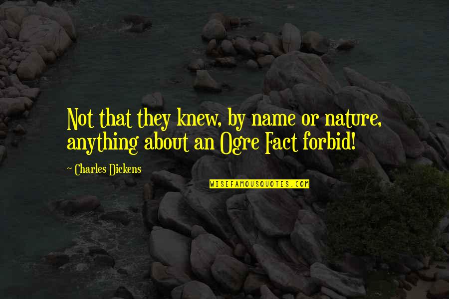 Prefiro Viajar Quotes By Charles Dickens: Not that they knew, by name or nature,
