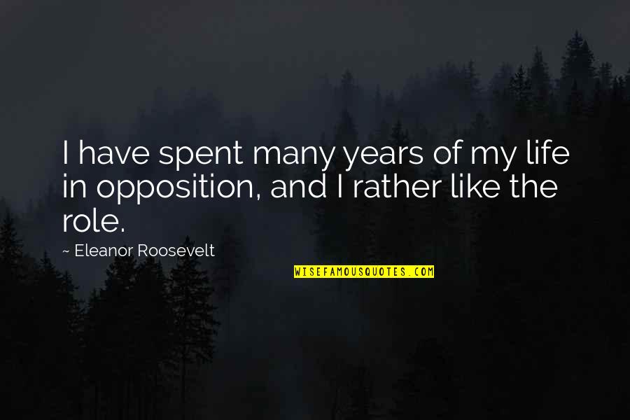 Preobrazaj Quotes By Eleanor Roosevelt: I have spent many years of my life Preobrazaj Quotes By Eleanor Roosevelt: I have spent many years of my life