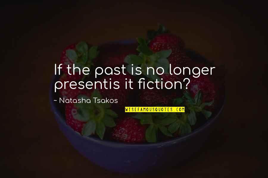 Present Future Past Quotes By Natasha Tsakos: If the past is no longer presentis it