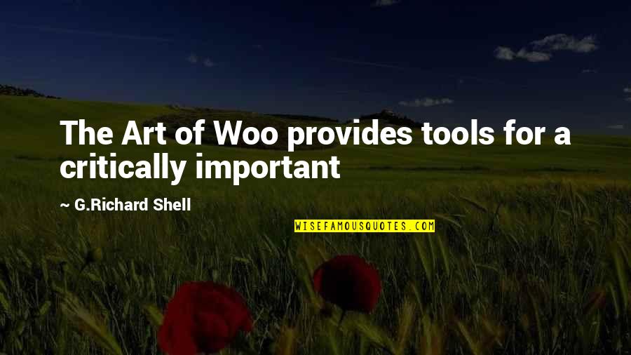 Presionando La Quotes By G.Richard Shell: The Art of Woo provides tools for a