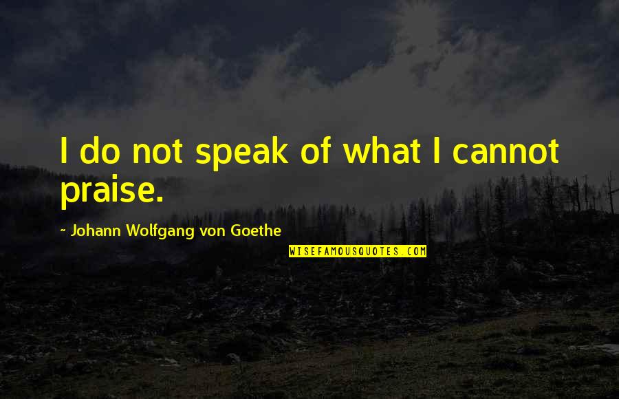 Preston Taxi Quotes By Johann Wolfgang Von Goethe: I do not speak of what I cannot Preston Taxi Quotes By Johann Wolfgang Von Goethe: I do not speak of what I cannot
