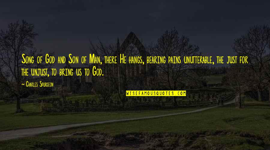 Pretty Little Liars Hanna And Spencer Quotes By Charles Spurgeon: Song of God and Son of Man, there