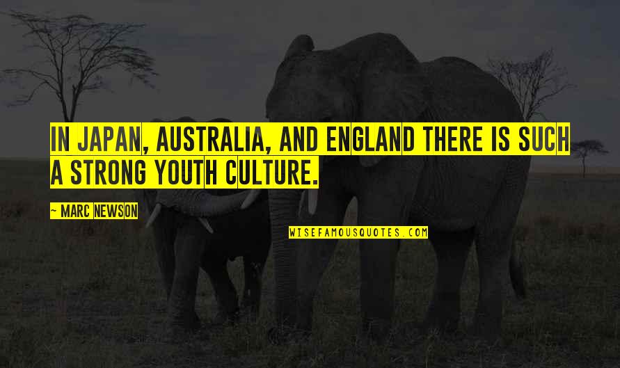Pretzer Farms Quotes By Marc Newson: In Japan, Australia, and England there is such