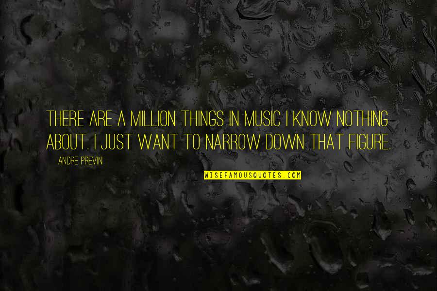 Previn Quotes By Andre Previn: There are a million things in music I Previn Quotes By Andre Previn: There are a million things in music I