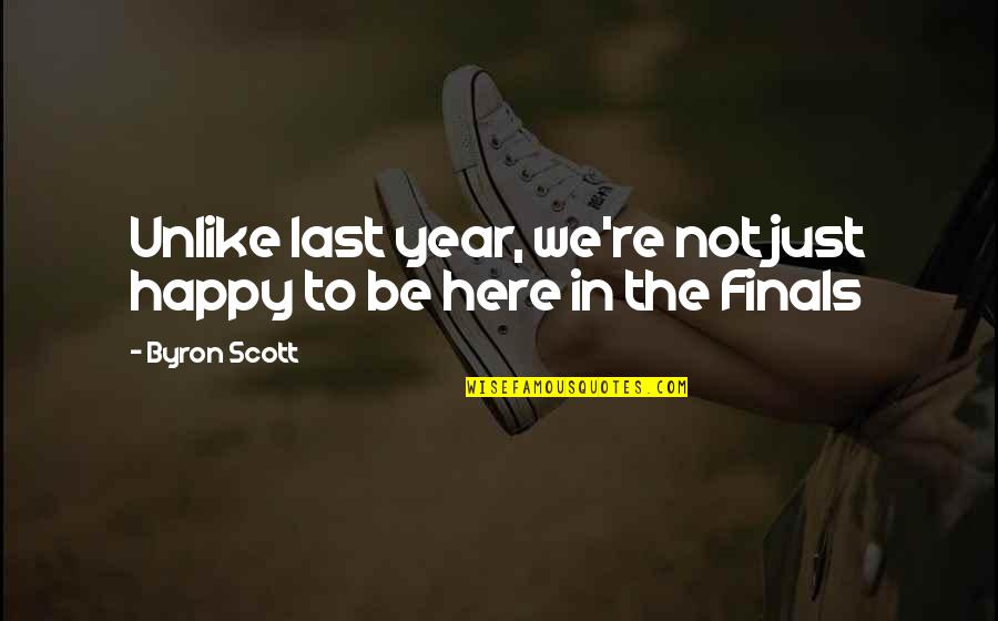 Prezi Embedding Quotes By Byron Scott: Unlike last year, we're not just happy to
