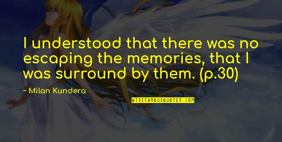 Prijzen Oude Quotes By Milan Kundera: I understood that there was no escaping the Prijzen Oude Quotes By Milan Kundera: I understood that there was no escaping the
