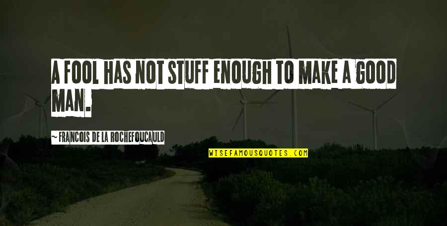 Primary Children Quotes By Francois De La Rochefoucauld: A fool has not stuff enough to make Primary Children Quotes By Francois De La Rochefoucauld: A fool has not stuff enough to make