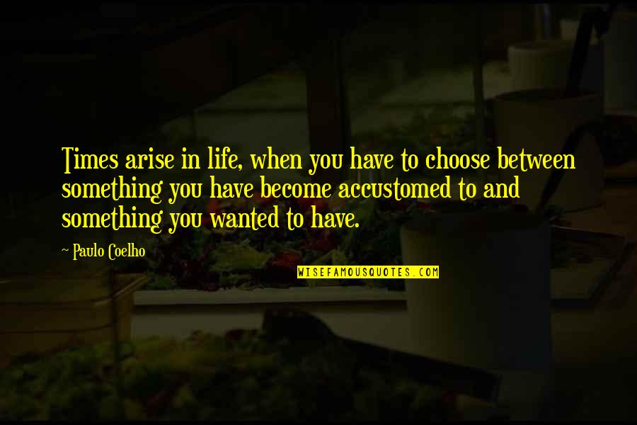 Priorities In Life Quotes By Paulo Coelho: Times arise in life, when you have to