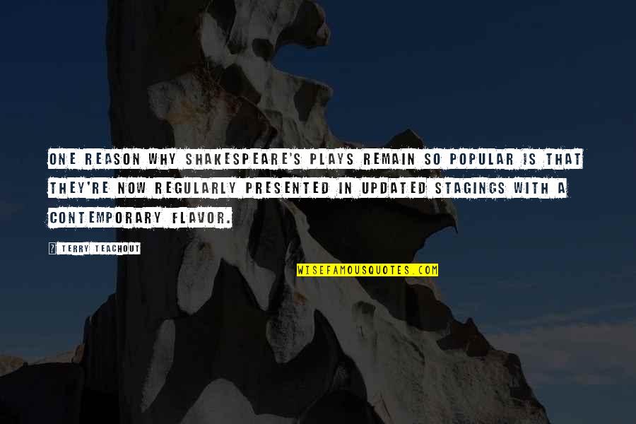 Prirucnik Za Quotes By Terry Teachout: One reason why Shakespeare's plays remain so popular
