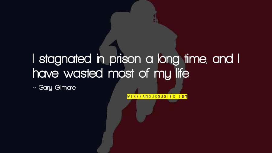 Prison Time Quotes By Gary Gilmore: I stagnated in prison a long time, and