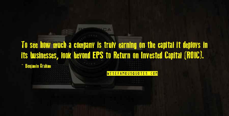 Pritish Nandy Quotes By Benjamin Graham: To see how much a company is truly Pritish Nandy Quotes By Benjamin Graham: To see how much a company is truly