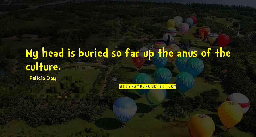 Private Practice Season 6 Episode 2 Quotes By Felicia Day: My head is buried so far up the Private Practice Season 6 Episode 2 Quotes By Felicia Day: My head is buried so far up the