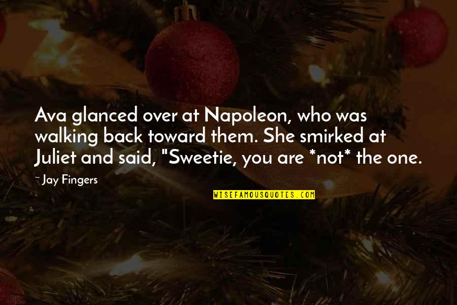 Procuratore Saverio Quotes By Jay Fingers: Ava glanced over at Napoleon, who was walking Procuratore Saverio Quotes By Jay Fingers: Ava glanced over at Napoleon, who was walking