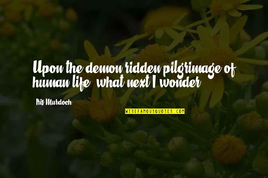 Produtos Notaveis Quotes By Iris Murdoch: Upon the demon-ridden pilgrimage of human life, what