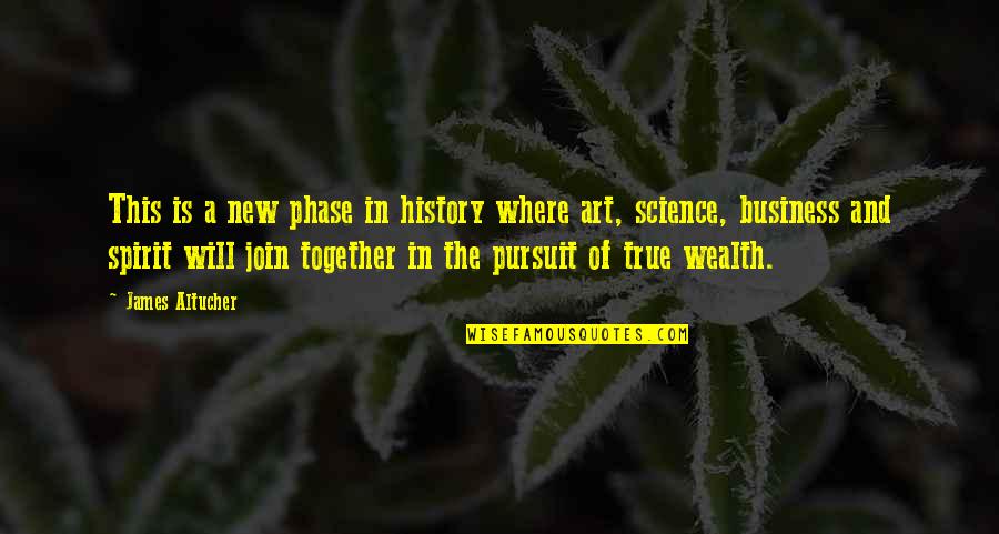 Progress Reports Quotes By James Altucher: This is a new phase in history where Progress Reports Quotes By James Altucher: This is a new phase in history where