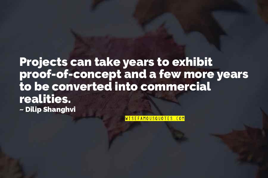 Propagated Uncertainty Quotes By Dilip Shanghvi: Projects can take years to exhibit proof-of-concept and