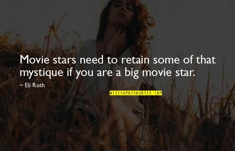 Proporcionales Ejercicios Quotes By Eli Roth: Movie stars need to retain some of that