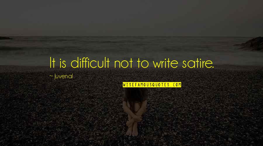 Proud Mother Of Two Quotes By Juvenal: It is difficult not to write satire. Proud Mother Of Two Quotes By Juvenal: It is difficult not to write satire.