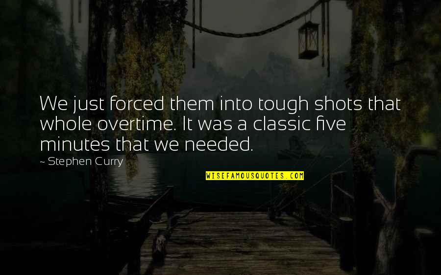 Provechoso Definicion Quotes By Stephen Curry: We just forced them into tough shots that Provechoso Definicion Quotes By Stephen Curry: We just forced them into tough shots that