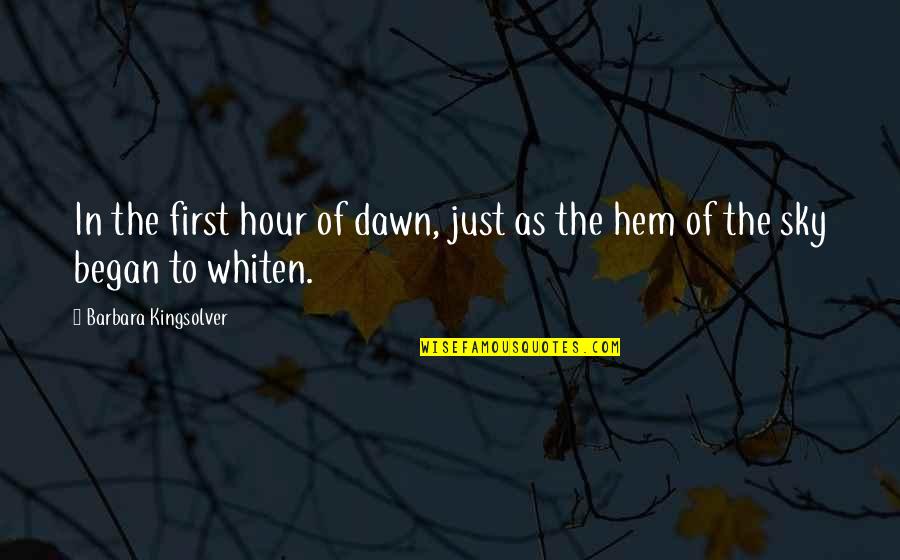 Proverbs 20 5 Quotes By Barbara Kingsolver: In the first hour of dawn, just as Proverbs 20 5 Quotes By Barbara Kingsolver: In the first hour of dawn, just as