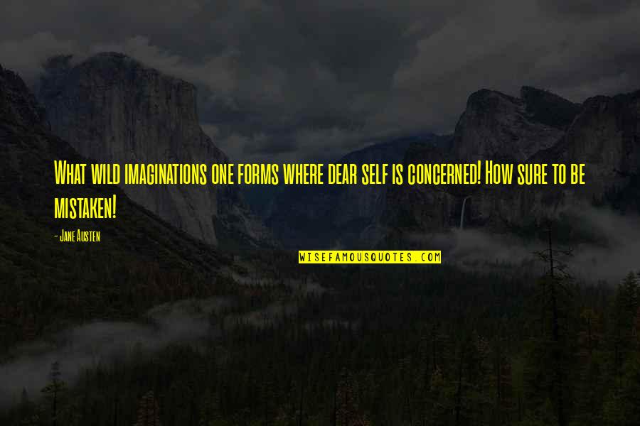 Provodnikov Boxer Quotes By Jane Austen: What wild imaginations one forms where dear self Provodnikov Boxer Quotes By Jane Austen: What wild imaginations one forms where dear self