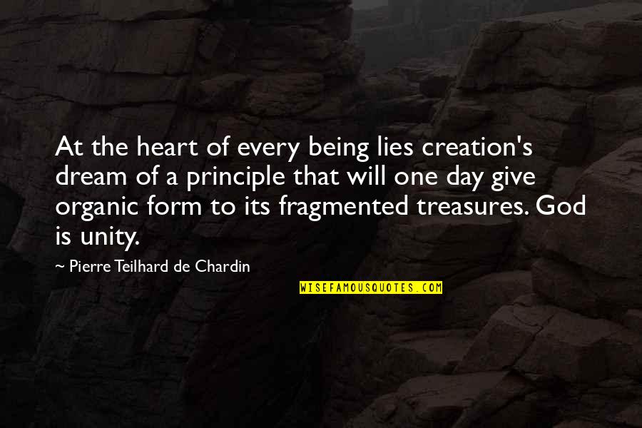 Psycho Pass Literary Quotes By Pierre Teilhard De Chardin: At the heart of every being lies creation's