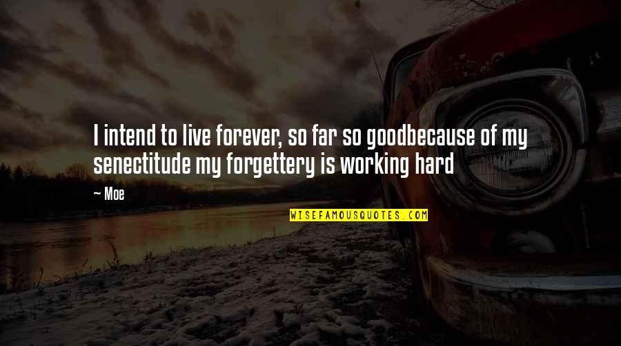 Psychonauts 2 Quotes By Moe: I intend to live forever, so far so Psychonauts 2 Quotes By Moe: I intend to live forever, so far so