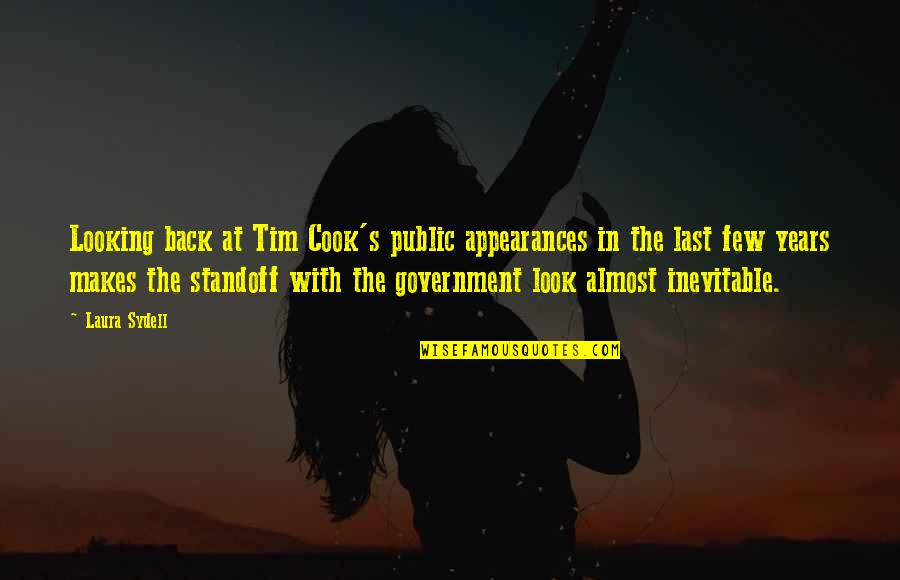 Public Government Quotes By Laura Sydell: Looking back at Tim Cook's public appearances in