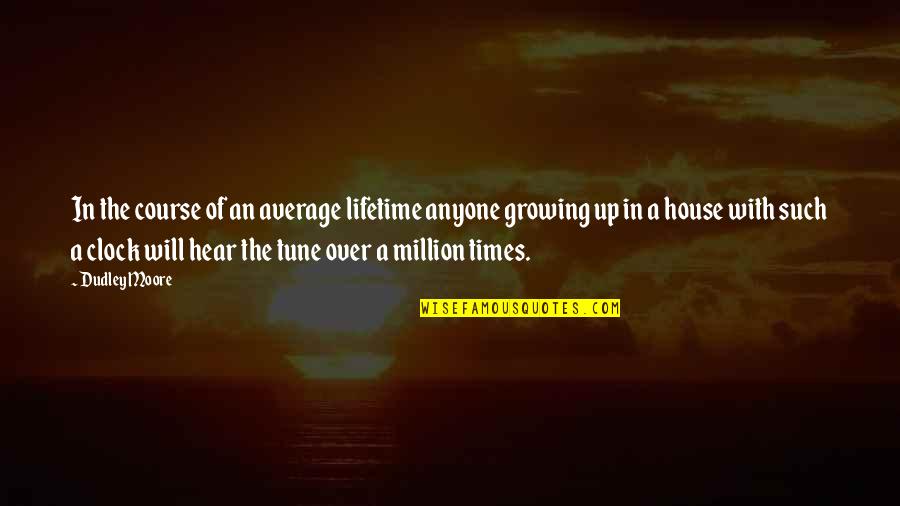 Pudo Quotes By Dudley Moore: In the course of an average lifetime anyone Pudo Quotes By Dudley Moore: In the course of an average lifetime anyone