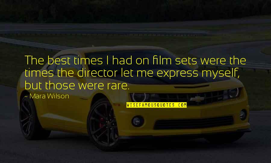 Pull And Bear Quotes By Mara Wilson: The best times I had on film sets Pull And Bear Quotes By Mara Wilson: The best times I had on film sets
