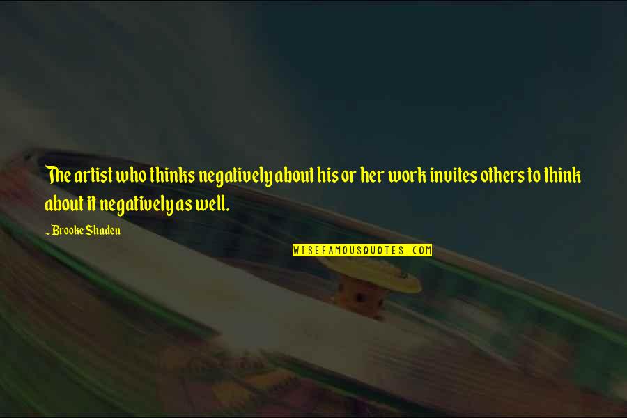 Punktwordtokenizer Quotes By Brooke Shaden: The artist who thinks negatively about his or Punktwordtokenizer Quotes By Brooke Shaden: The artist who thinks negatively about his or