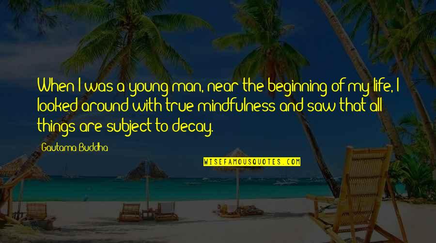 Punua Olukai Quotes By Gautama Buddha: When I was a young man, near the